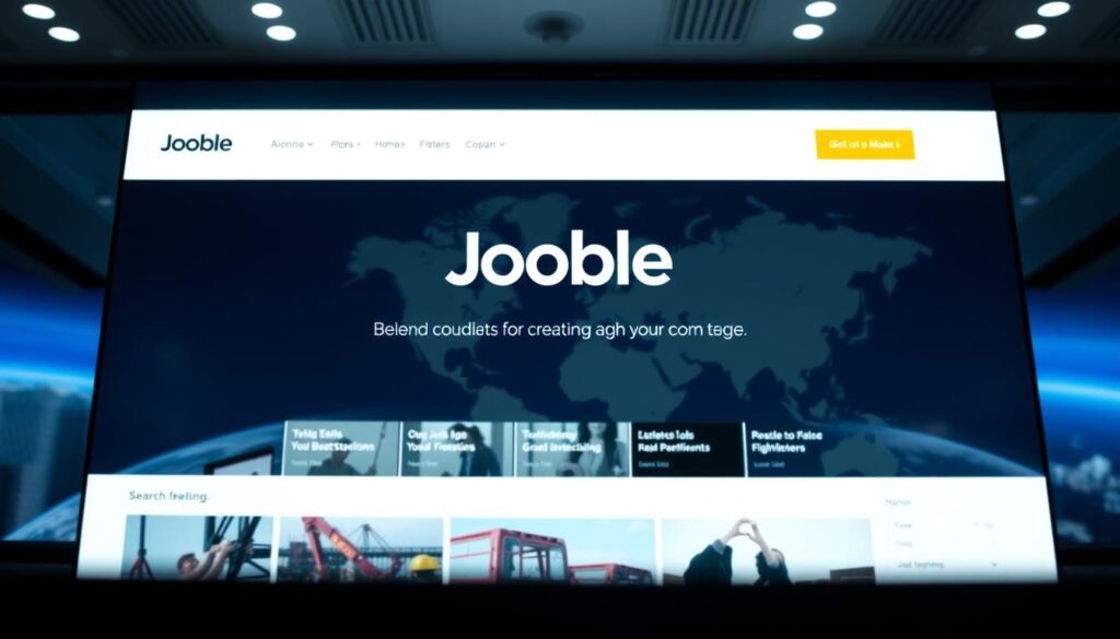 A sleek, modern website interface showcasing the Jooble logo and branding, with a clean and organized layout displaying a grid of job postings and opportunities. The foreground features a prominent search bar and filters, allowing users to easily navigate and find relevant freelance work. The middle ground depicts a diverse range of job categories and locations, while the background subtly hints at a global network of opportunities. The lighting is soft and diffused, creating a professional and inviting atmosphere. The overall tone is one of efficiency, opportunity, and a user-friendly experience for freelancers seeking to expand their income streams. A sleek, modern website interface showcasing the Jooble logo and branding, with a clean and organized layout displaying a grid of job postings and opportunities. The foreground features a prominent search bar and filters, allowing users to easily navigate and find relevant freelance work. The middle ground depicts a diverse range of job categories and locations, while the background subtly hints at a global network of opportunities. The lighting is soft and diffused, creating a professional and inviting atmosphere. The overall tone is one of efficiency, opportunity, and a user-friendly experience for freelancers seeking to expand their income streams.
