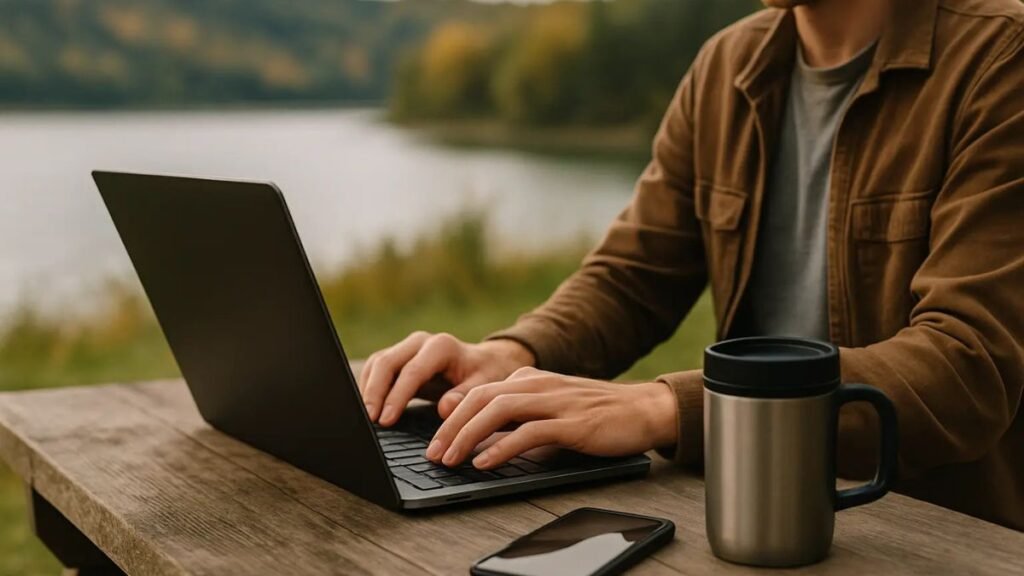 Notebook ideal para nômades digitais: leve, potente e eficiente