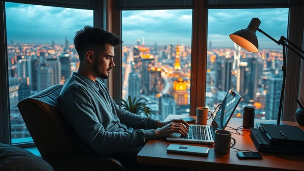 Como é a rotina de um nômade digital