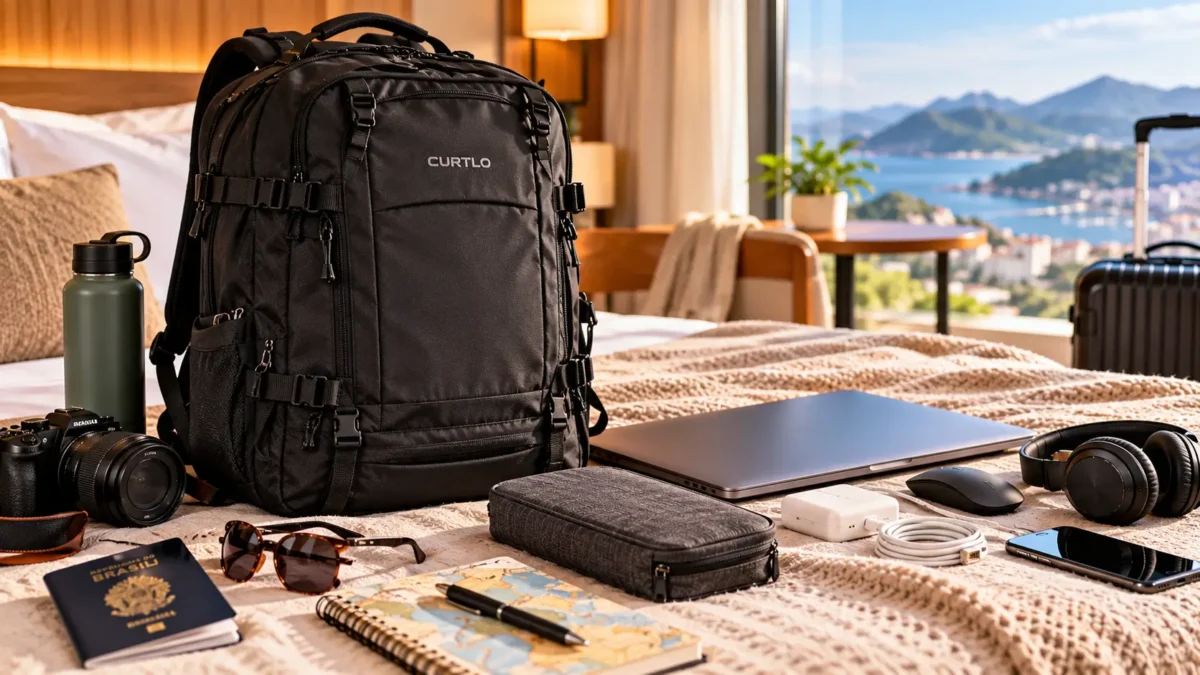 Descubra se a Mochila Curtlo Journey Cabin 40L é a escolha ideal para suas viagens
